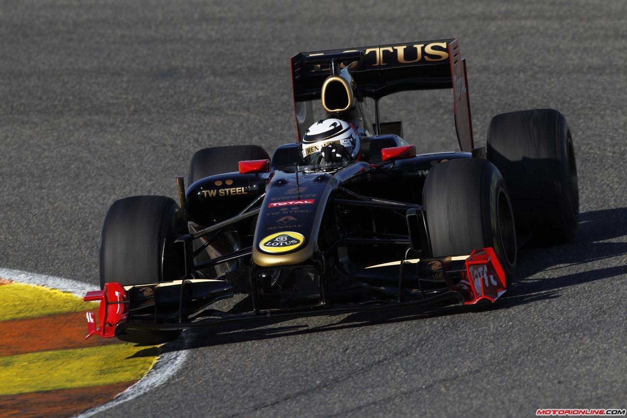 Raikkonen Test Valencia